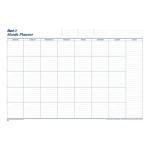 Mark-it Perpetual Month Planner Laminated with Notes Column W900xH600mm Ref MP 154882