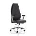 Adroit Mien Black Leather Exec 510x480x440-530mm Ref EX000184