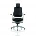 Adroit Zure Executive Chair With Arms With Headrest Leather Black Ref KC0166