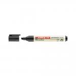 Edding 22 Ecoline Climate Neutral Chisel Tipped Permanent Marker Black 4-22001 Pack x 10 155611