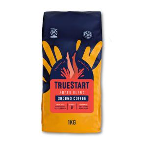 TrueStart Coffee Super Blend Ground 1kg 155639