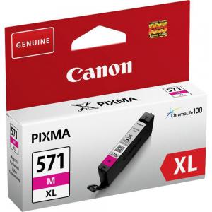 Click to view product details and reviews for Canon Cli 571xl Ink Cartridge Page Life 400pp 11ml Magenta Ref.