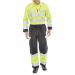 Click Arc Flash Coveralls Hi-Vis Two Tone Size 38 Yellow/Navy Ref CARC7SYN38 *Up to 3 Day Leadtime*