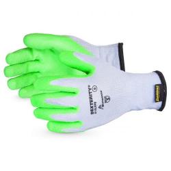 Cheap Stationery Supply of Superior Glove Dexterity 10-G Hi-Vis Latex Palm Size 6 Green SUS10LXPB06 *Upto 3 Day Leadtime* Office Statationery