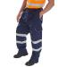 B-Dri Weatherproof Over Trousers Polyester Cargo Pockets XS Navy Ref BD118NXS *Up to 3 Day Leadtime*