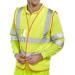 B-Safe Pre-Pack Vest Multipurpose Reflective L Saturn Yellow Ref BS061L *Up to 3 Day Leadtime*