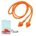 JSP Megaplug Ear Plugs With Cord and Carry Case Ref AEE020-060-0G1 [Pack 60] 156088