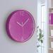 Leitz WOW Wall Clock 290x290x43mm Purple Ref 90150062 156414