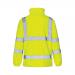 High-Vis Fleece Jacket Poly with Zip Fastening Small Yellow Ref CARFSYS *Approx 2/3 Day Leadtime*