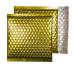 Purely Packaging Envelope P&S 165x165mm Padded Met Gold Ref MBGOL165 [Pack 100] *10 Day Leadtime*