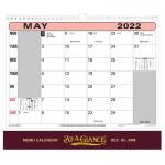 At-A-Glance 2022 Flip-over Wall Calendar Month to View 330x276mm Assorted Ref 90M 2022 156750