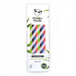 Cheeky Panda Multi-Coloured Straws [Pack of 100] 156799