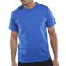 Click Workwear T-Shirt Heavyweight 180gsm Medium Royal Blue Ref CLCTSHWRM *Up to 3 Day Leadtime*