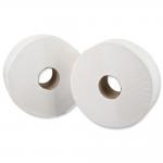 Maxima Mini Jumbo Toilet Roll 400x90mm 2-Ply 200m White Ref 1102008 [Pack 12] 157203