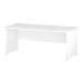Trexus Rectangular Desk Panel End Leg 1800x800mm White Ref I000396