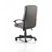 Trexus Blitz Executive Black Chair With Arms Bonded Leather Black Ref EX000137