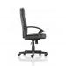 Trexus Blitz Executive Black Chair With Arms Bonded Leather Black Ref EX000137