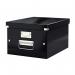 Leitz Click & Store Collapsible Storage Box Medium For A4 Black Ref 60440095 157582