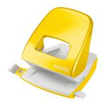 Leitz NeXXt WOW 5008 Hole Punch 2-Hole Capacity 30 sheets Yellow Ref 50081016 157585
