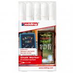 Edding Chalk Marker e-4095/5 S White Ref 4-4095-5049 [Pack of 5] 157839