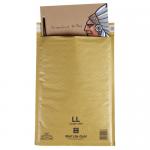 Mail Lite Gold Bubble Mailer B00 120mmx210mm Box of 100 157874