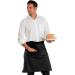 Click Workwear Chefs Half Apron Black 29X22 Ref CCCHABL29X22 *Up to 3 Day Leadtime*