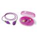 Moldex 6401 Rockets Corded Earplugs TPE Reusable Purple/Green Ref M6401 [Pack 50] *Up to 3 Day Leadtime*