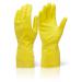 Click2000 Household Medium Weight Large Yellow Ref HHMWL [Pack 10] *Up to 3 Day Leadtime*