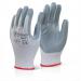Click2000 Nitrile Foam Polyester Glove M Grey Ref EC6GYM [Pack 100] *Up to 3 Day Leadtime*