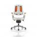 Adroit Zure Executive Chair With Arms Elastomer Gel Orange Ref EX000133