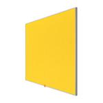 Nobo Impression Pro Widescreen Felt Notice Board 710x400mm Yellow Ref 1915429 158759