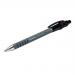 Paper Mate Flexgrip Ultra Retractable Ballpoint Pen Medium Point 1.0mm Black Ref 2027751 [Pack 5]