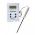 Genware Stem Probe Thermometer -50 to 200C THERM-MSP White 159020
