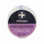 Relitape microporous tape 2.5cm x 5m [Each] 159028