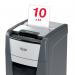 Rexel Optimum Auto Feed+ 225 Sheet Automatic Cross Cut Shredder, P-4 Security, 60L Bin, 2020225X 159035