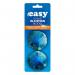 The picture of Easy Cleaning Cleaning and Maintenance Easy Lu Blue Twin Toilet Cleaner shows a blue bottle with a nozzle, sitting on a white background. The label features the product name and brand logo with bright and clear writing. The bottle is half-filled with blue liquid, and a clear cap covers the nozzle. The overall design gives off a clean and organized impression.