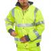 B-Seen Hi-Vis Super Bomber Jacket 4XL Saturn Yellow Ref BD75SY4XL *Up to 3 Day Leadtime*