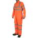 B-Seen Rail Spec Coveralls WIth Reflective Tape Size 36 Orange Ref RSC36 *Up to 3 Day Leadtime*