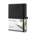 Sigel Conceptum Notebook Hard Cover Lined And Numbered 194 Pages Black Ref CO118