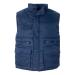 Body Warmer Polyester with Padding & Multi Pockets Large Navy Ref HBNL *Approx 3 Day Leadtime*