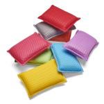 Addis Microfibre Cleaning Sponge Assorted Colours Ref 517394 [Pack 8] 159834