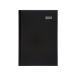 5 Star Office 2021 Diary Two Days to Page Casebound and Sewn Vinyl Coated Board A5 210x148mm Black Ref 