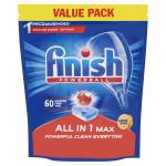 Finish Dishwasher Powerball Tablets All-in-1 Ref Lemon RB797723 [Pack 60] 159865