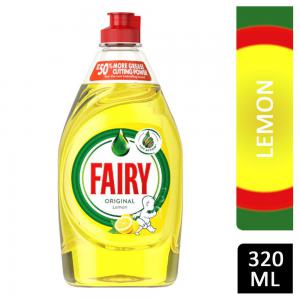 Fairy Washing Up Liquid 320ml Lemon  160182