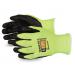 Superior Glove Tenactiv Hi-Vis Micropore Nitrile Grip 5 Yellow Ref SUSTAGHVPN05 *Up to 3 Day Leadtime*