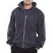 Click Workwear Endeavour Fleece with Full Zip Front Small Grey Ref EN30GYS *Up to 3 Day Leadtime*