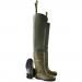 Dunlop Safety Thigh Wader Size 8 Green Ref PTWFS08 *Up to 3 Day Leadtime*