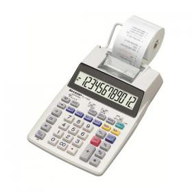Sharp Desktop Printing Calculator 12 Digit Display 2 Colour Printing 150x52x230mm Grey Ref SH-EL1750V 160650