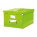 Leitz Click & Store Collapsible Storage Box Medium For A4 Green Ref 60440054 160950