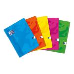 Oxford Soft Touch Stapled A4 Assorted Colours Ref 400088258 [Pack 5] 160954